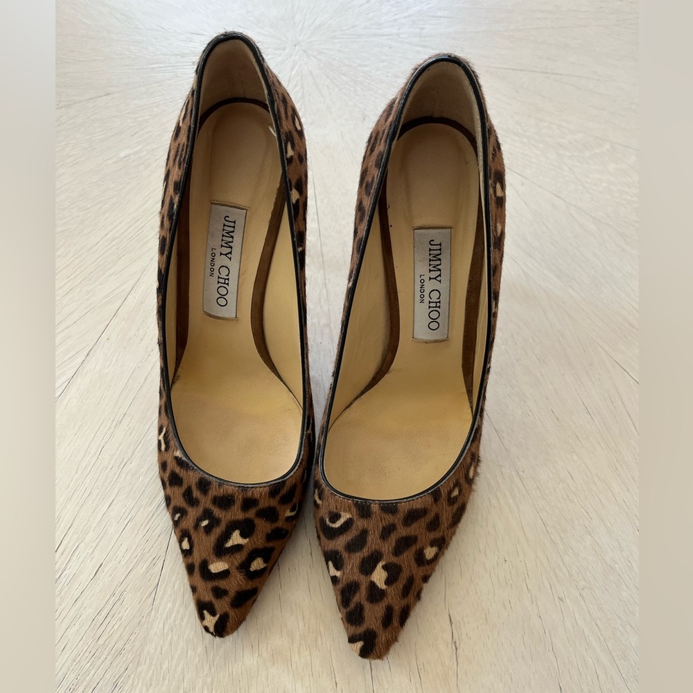 Jimmy Choo Animal Print Heels